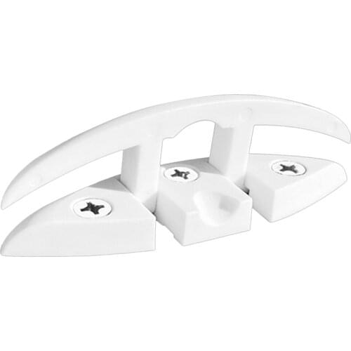 Nylon Sailboats Flip Up Folding Pull Up Foldable Boat Cleats Folding Deck Mooring Cleat Boat Accessories Parts-5Inch