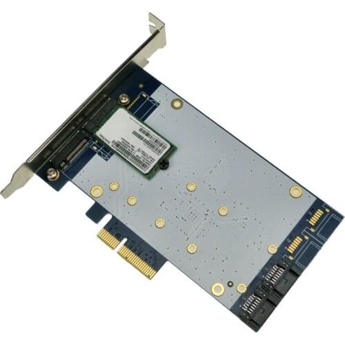 PCI-e to NGFF adapter card Desktop PCIe to NGFF SSD SATA3.0 expansion card M.2 interface