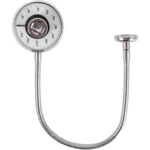 1/2 Inch Drive Angle Gauge Torque Wrench Meter Measure with Magnetic Arm Torque Angle Gauge