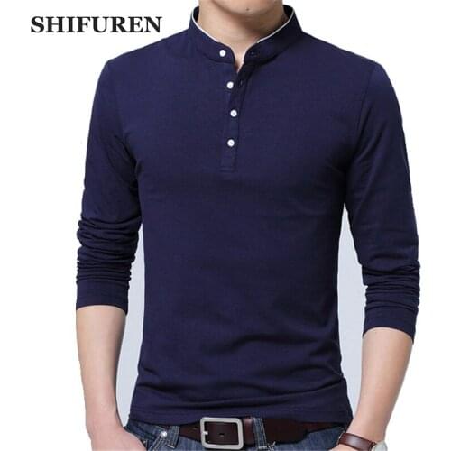 SHIFUREN Men's Long T-shirts