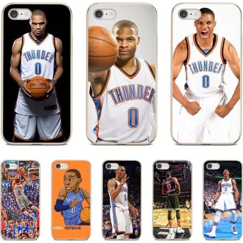 Silicone Cover For Samsung Galaxy S7 S8 S9 S10E S20 FE Note 10 20 Edge Lite Plus Ultra Russell-Westbrook-star-Player