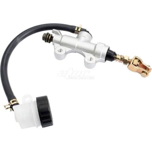 Motorcycle Rear Hydraulic Brake Pump Master Cylinder Pump For 50cc 70cc 125cc 150cc 250cc ATV Pit Dirt Bike KTM with oil cup