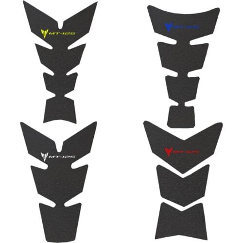 3D Motorcycle Tank Pad Protector Stickers Case for Yamaha MT125 MT 125 MT-125 Tank