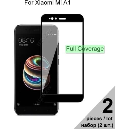 Protective Glass For Xiaomi Mi A1 ( Mi 5X ) Full Coverage Tempered Glass For Xiaomi Mi A1 / Mi 5X
