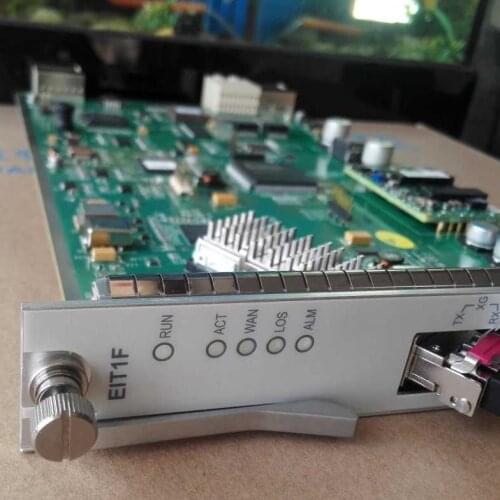 ZTE E1T1F optical terminal ZXA10 C220 OLT card