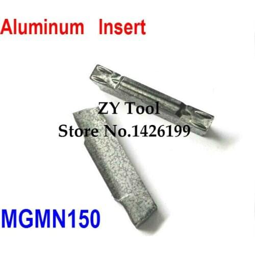 10PCS MGMN150 for aluminum carbide turning insert ,Factory outlets,cutting insert,cnc,for Grooving Holder MGEHR & MGIVR &MGEVR