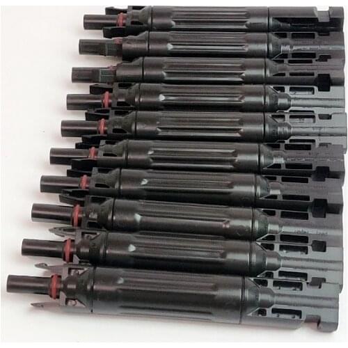 10Pieces x Solar Connector with 10A/15A/20A/30A Fuse Protection 1000 VDC Male to Fem PV Photovoltaic Fuse Holder Protective