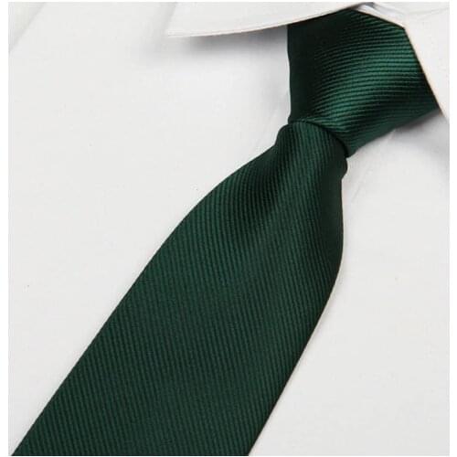 2016 mens blackish green color tie 8 cm skinny necktie Casual gentlemen corbatas slim designers fashion formal party lote