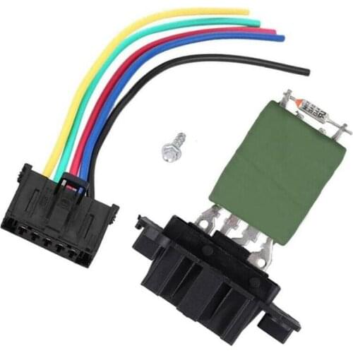Car Blower Motor Heater Fan Resistor Connector/Wire Fit for Fiat Grande Punto 2005-2012 Punto Evo 2009-2011 Heater Resistor