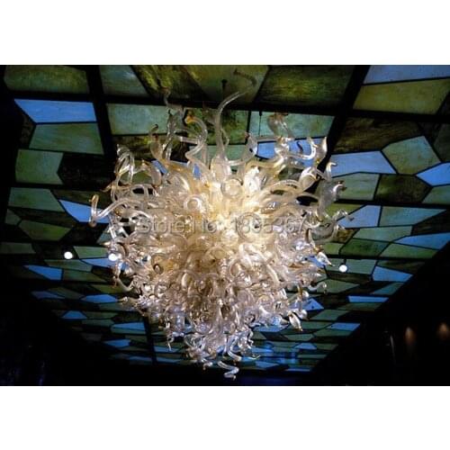 Free Shipping High Quality Christmas Craft Blown Glass Ceiling Light