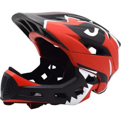 Children Detachable Riding Full Face Protective Helmet for Outdoor Sports Bicycle Accessories Replacement Parts