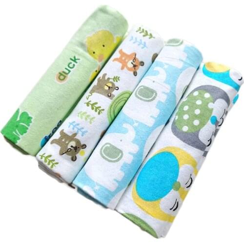 Flannel receiving baby blanket swaddle baby bedsheet 76*76CM baby blankets newborn