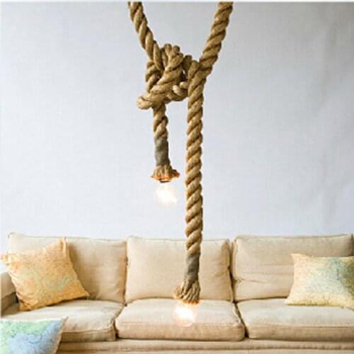 Fireweeds american style countrysid industry vintage twiner art pendant light home modern