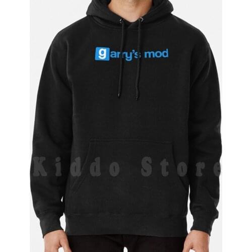 GarryS Mod Official Game Logo hoodies long sleeve Garrys Mod Garrysmod Gmod Half Life 2 Half Life Source