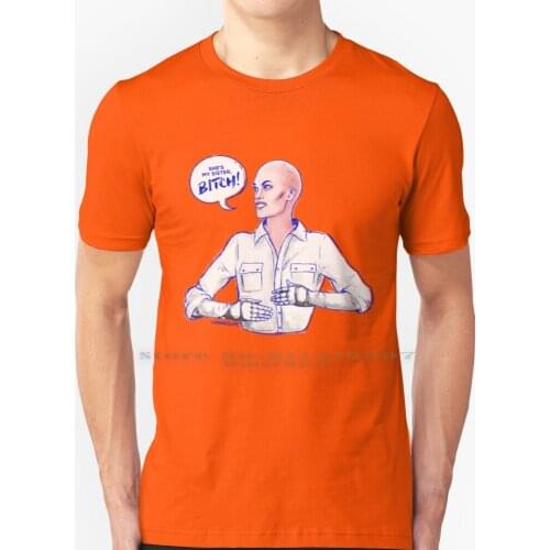 Gigi Snatch Game T Shirt 100% Pure Cotton Snatch Game Gigi Robot Robot Sasha Velour Goode Ru Paul Rupaul Rupauls Drag Race Drag