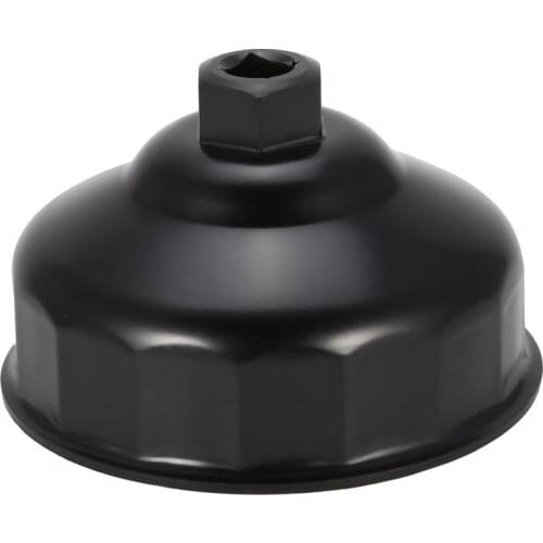 Oil Filter Wrench 86mm 16 Flutes End Socket Square Drive Cap Remover Tool Mini Auto Car Repair Tools for BMW Volvo