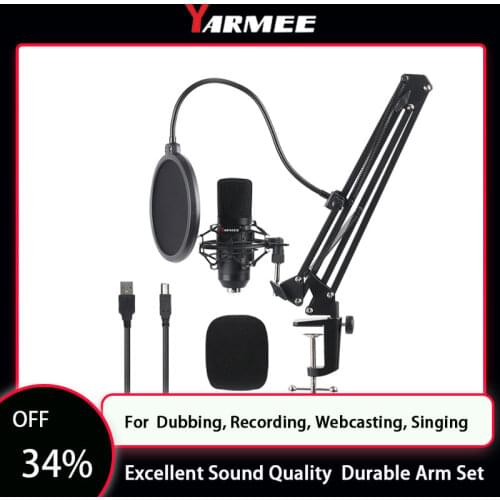 BM800 USB Kit Microfone Estúdio Professional Microphone Bm800 Condenser Sound Recording Microphone For Computer Karaoke KTV