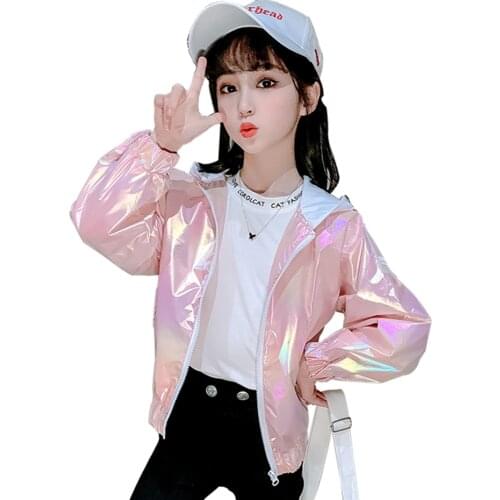 Coat For Girl Letter Jacket Coat For Girls Spring Autumn Kids Jacket Casual Style Kids Clothes Girl 6 8 10 12 14