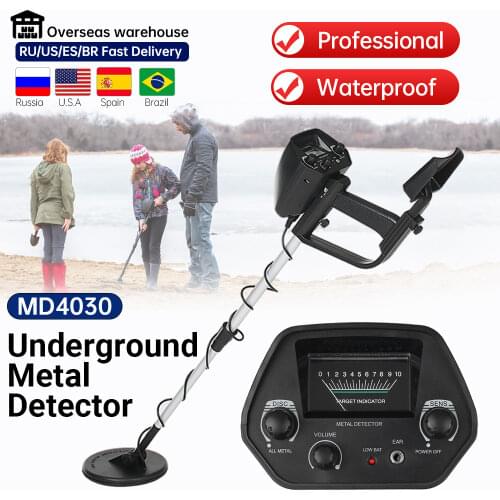 KKmoon Metal Detector MD4030 Pinpointer Professional Gold Detector Treasure Hunter FinderTracker Electronic Measuring Instrument