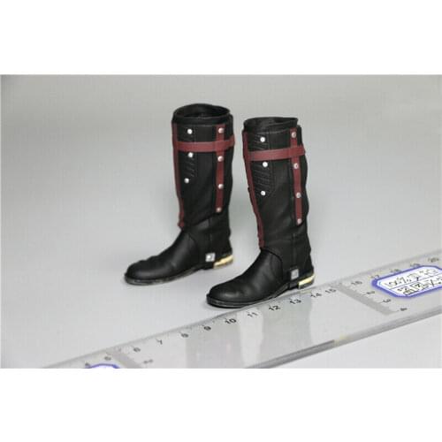 1/6 Scale Trendy Combat Solid Shoes Boots Model for 12" Figure Doll