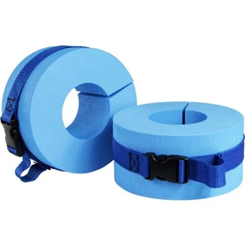 New Floating Foam Water Exercise Aerobics Swimming Weights Aquatic Cuffs For Ankles Arms Swimming Ring