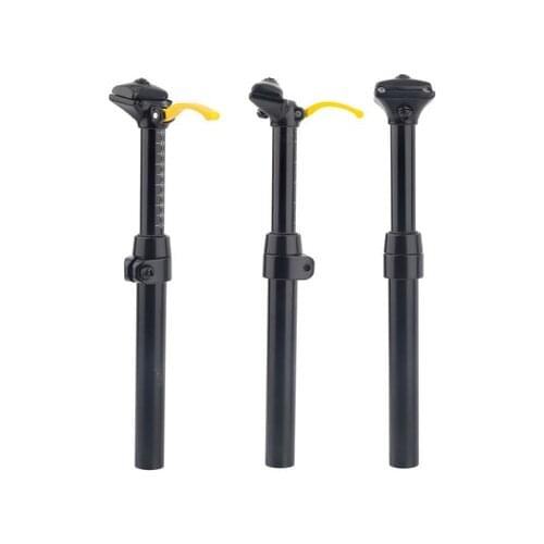 Zoom Bike Seatpost Suspension Mtb Bicycle Seat Post Dropper Post Shock Absorber Seat Tube Aluminum 30.9 31.6mm Manual Control