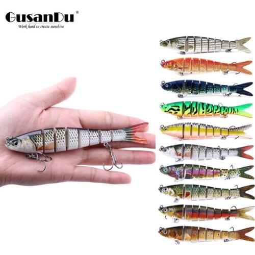 Multisegment Fish 13.7cm-27g In 8 Segments Bionic Hard Baits Artificial Bait For Fishing Tackle Lure Sinking Wobblers Fishing