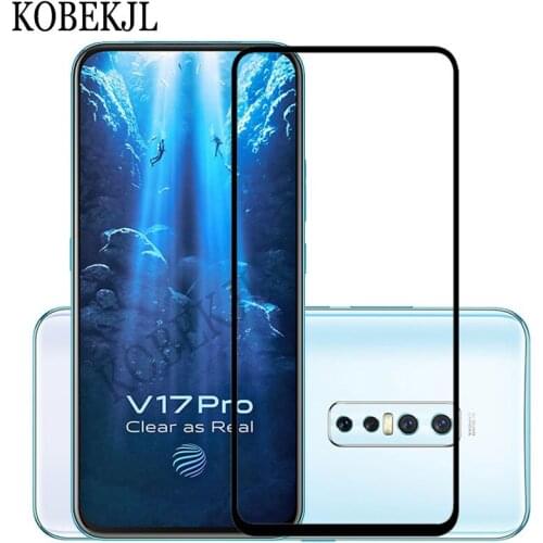 For Vivo V17 Pro Glass Screen Protector Tempered Glass For Vivo V17 Pro VivoV17 V 17 Pro V17Pro Glass Full Cover Protective Film