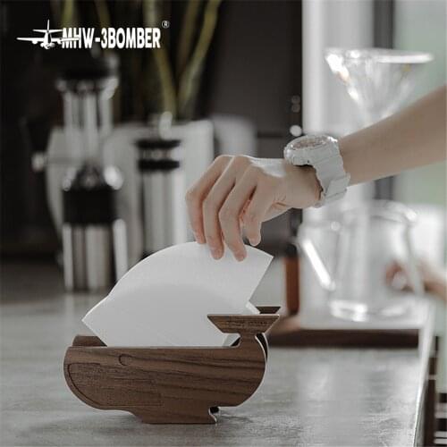 V60 Filter Paper Rack Filtering Paper Storage Holder Stand Coffee Tools Household Coffee Accessories Cafe Tools For Barista