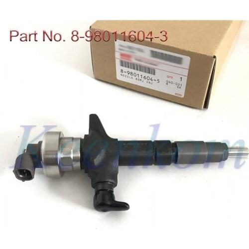 Die-sel Fuel Injector 8-98011604-3 For Isuzu Holden 3.0L 4JJ1 D-MAX 8-98011604-4 8-98011604-2 8-98011604-5