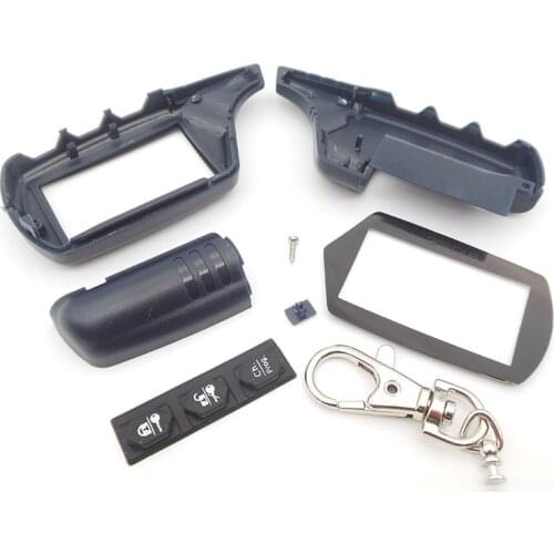 Russia version EZ-beta case keychain for Jaguar EZ-beta lcd remote two way car alarm system free shipping