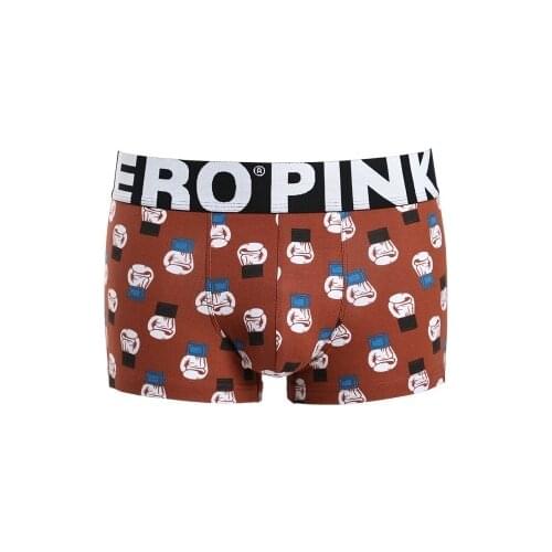 2020 Brand Pink Hero Man Boxer Shorts Fringe Underpants Comfortable Panties Male Sexy Underwear Mens Cotton Printed Boxers