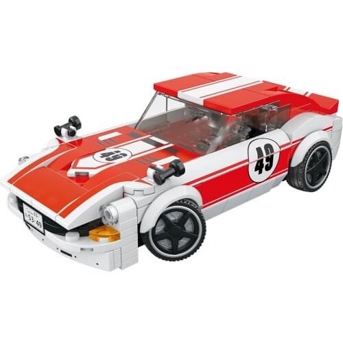 2021 City Super Racers Speed Champions Supercar Racing Car Model Building Blocks Bricks Collectible Kids Toys