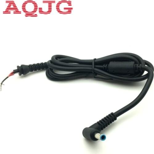 4.5x3.0 DC Power Charger Plug Cable blue Connector with pin for hp Laptop ac adapter DC connector 4.5*3.0mm dc cable