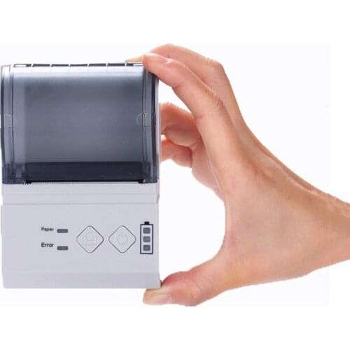 58mm portable WIFI printer USB mini thermal pos bill printer support unintermittent sticker label QR code printing for business