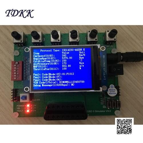 Vehicle OBD Simulator / ECU Simulator