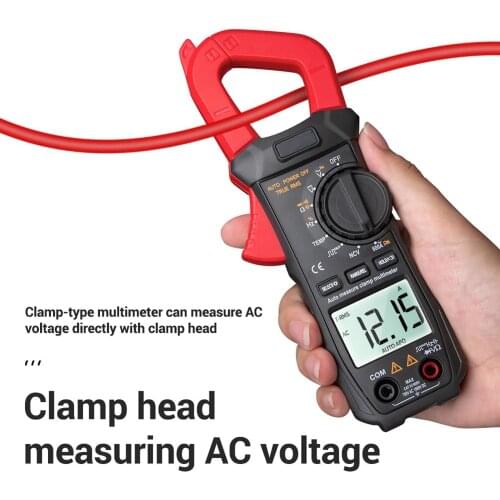 NEW ST209 Digital Multimeter Clamp Meter 6000 counts True RMS Amp DC/AC Current Clamp meter Meters voltmeter 400v Car Range Tool