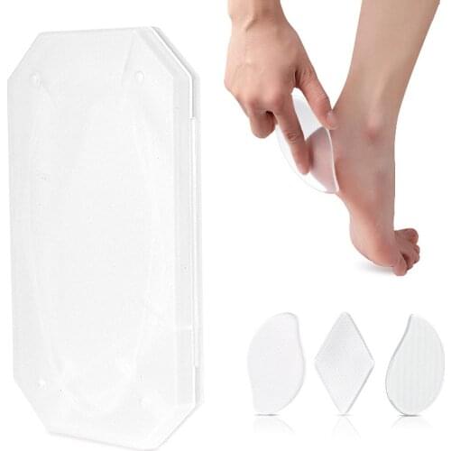 Nano Glass Double-sided Foot Rasp Heel File Hard Dead Skin Callus Remover Exfoliating Pedicure Care Foot File Tool Hot Sale