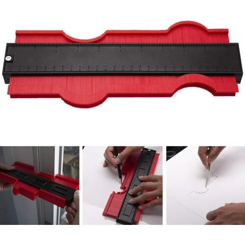 12 / 25cm irregular contour measuring ruler for accurate measurement cutting LB88