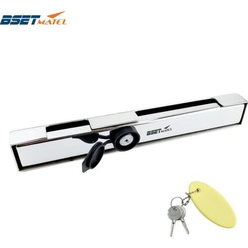 BSET MATEL Heavy Duty Stainless Steel 316 High Security Outboard Motor Lock Outboard Engine Lock with Key Boat accessories