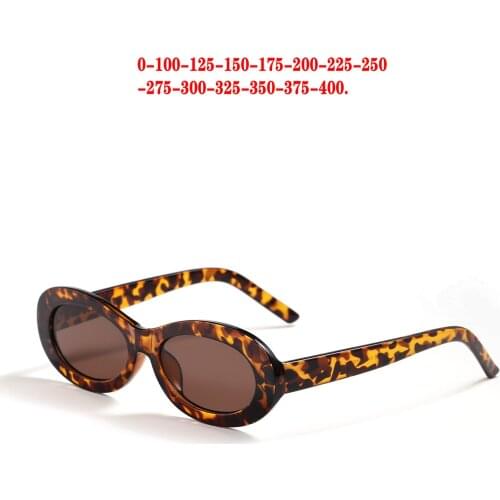 2021 New Sexy Oval Myopia Sun Glasses Women Vintage Outdoor Prescription Eyeglasses Small Optical Sunglasses Frame Diopter NX