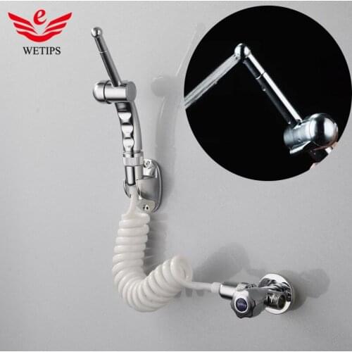 Wetips Handheld Toilet Spray Combination Douche Kit Spray Shower Toilet Shattaf Shower Ducha Higienica Muslim Bidet Sprayer