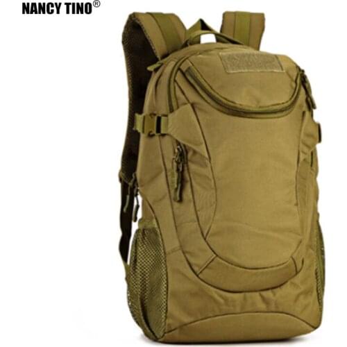 NANCY TINO 25L Tactical Backpack Military Shoulder Bag Molle Outdoor Sports Bags Camping Hiking Travel Army Trek Rucksack