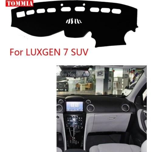 TOMMIA Interior Dashboard Cover Light Avoid Pad Photophobism Mat Sticker For LUXGEN 7 SUV
