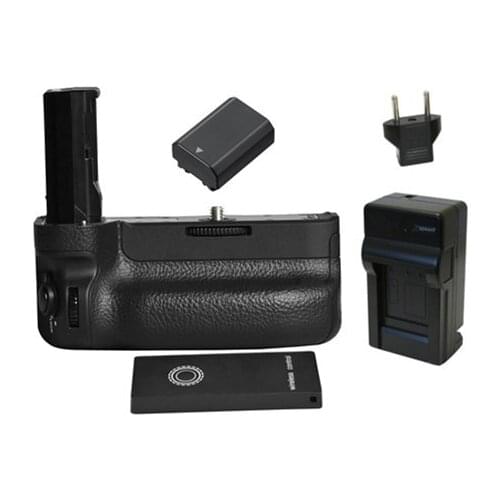 VG-C3EM VGC3EM Battery Grip+Remote Control+NP-FZ100 FZ100 Battery+Charger for Sony A9/A7R3/A7M3/A7III Alpha9 Alpha7RIII Alpha7M3