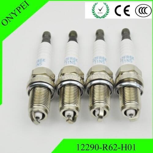 High Quality 12290 R62 H01 IZFR6K 11NS New Iridium Spark Plug For Honda Civic Acura CSX IZFR6K11NS 12290-R62-H01 IZFR6K-11NS
