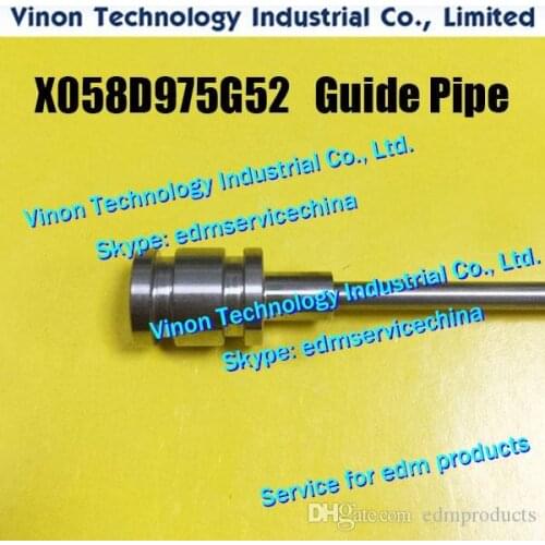 X058D975G52 edm Guide Pipe Upper M145 for Mitsubishi RA,FA,FA-V machine DJ499A, DJ49900 Wire Stringing Tube Conduit X058-D975-G5