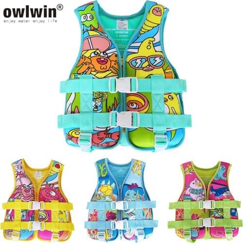 2021 children floating life vest girls jacket boy swimsuit floating sunscreen swimming pool power accessories for boat drift