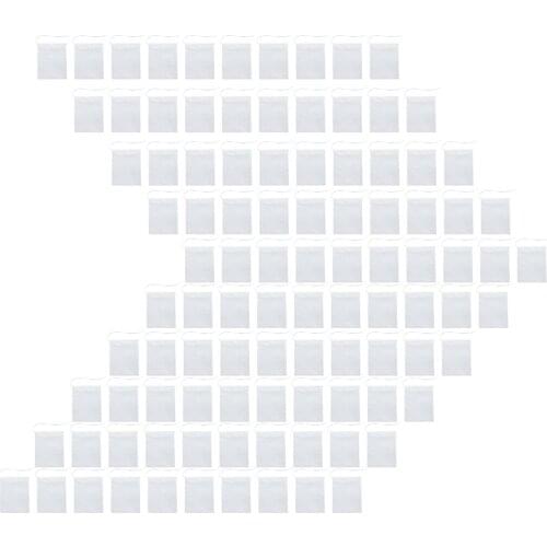 100pc Empty Teabags String Heat Seal Filter Paper Herb Loose Tea Bag 7x9.5cm