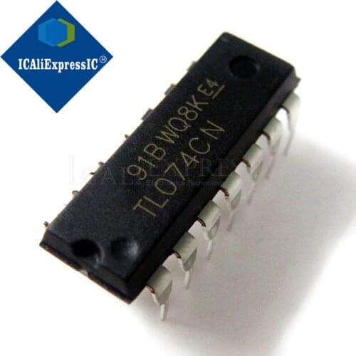 100PCS TL074CN DIP14 TL074 DIP In Stock